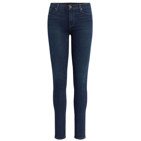 Hudson Womens Nico Mid-Rise Super Skinny Jeans 26 Obscurity - NWT